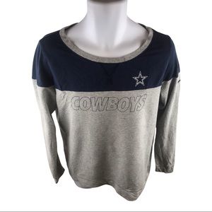 Dallas Cowboys Nike Mens Size Lg NFL Team Apparel Graphic Long Sleeve Shirt